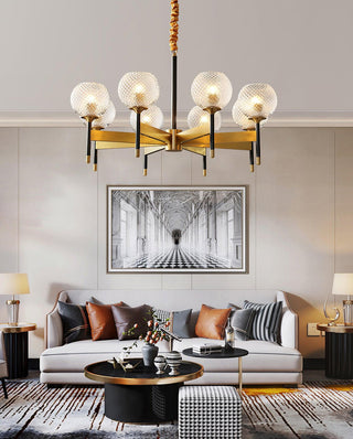 Glint Lustre Moderne en Laiton