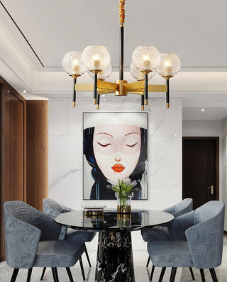 Glint Lustre Moderne en Laiton