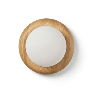 Brevin Wood Wall Sconce-Neutral Decor
