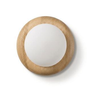 Brevin Wood Wall Sconce-Neutral Decor