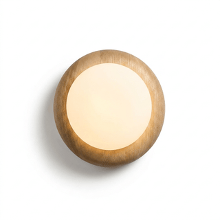 Brevin Wood Wall Sconce-Neutral Decor