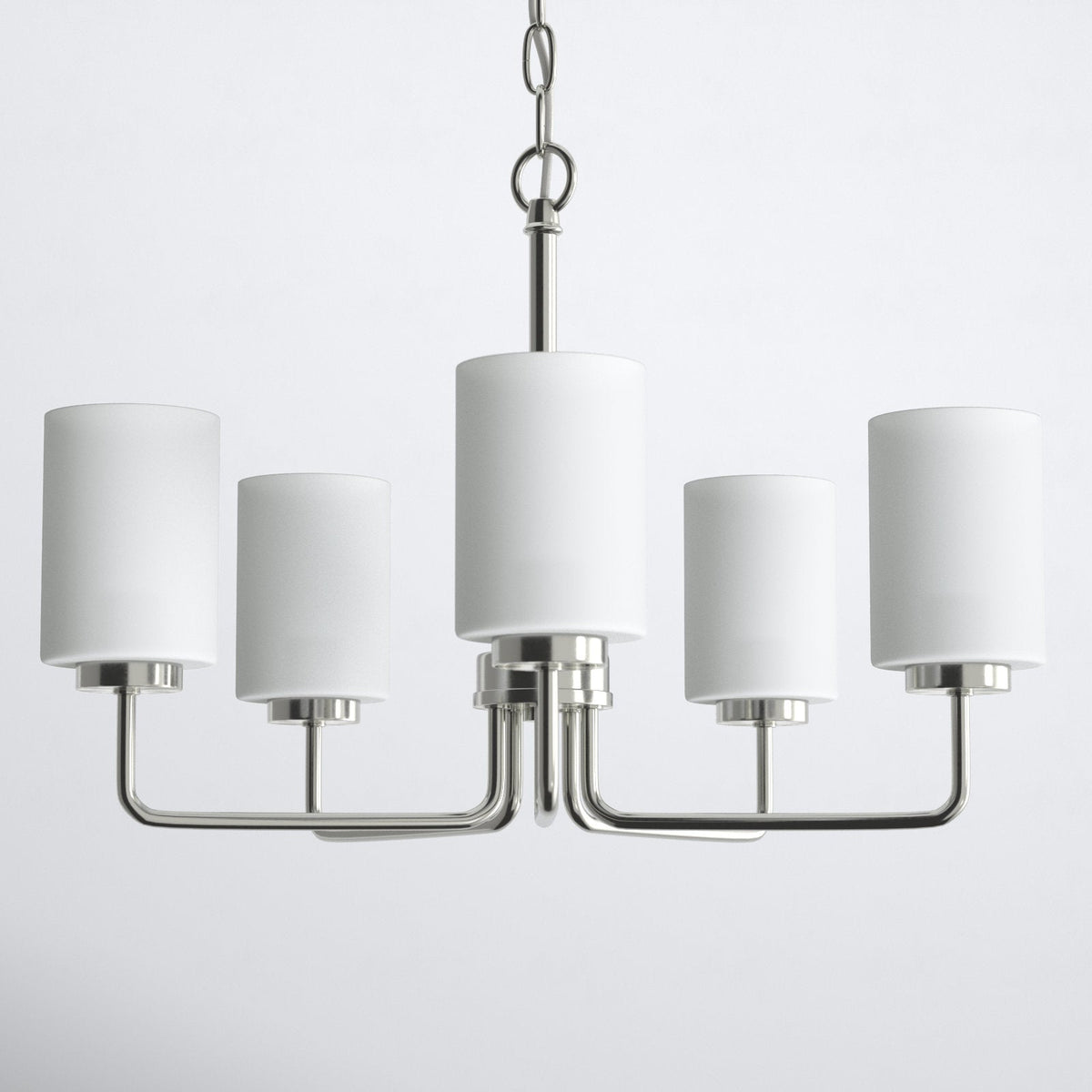 Neva Lustre Métal Noir Verre Minimaliste Moderne