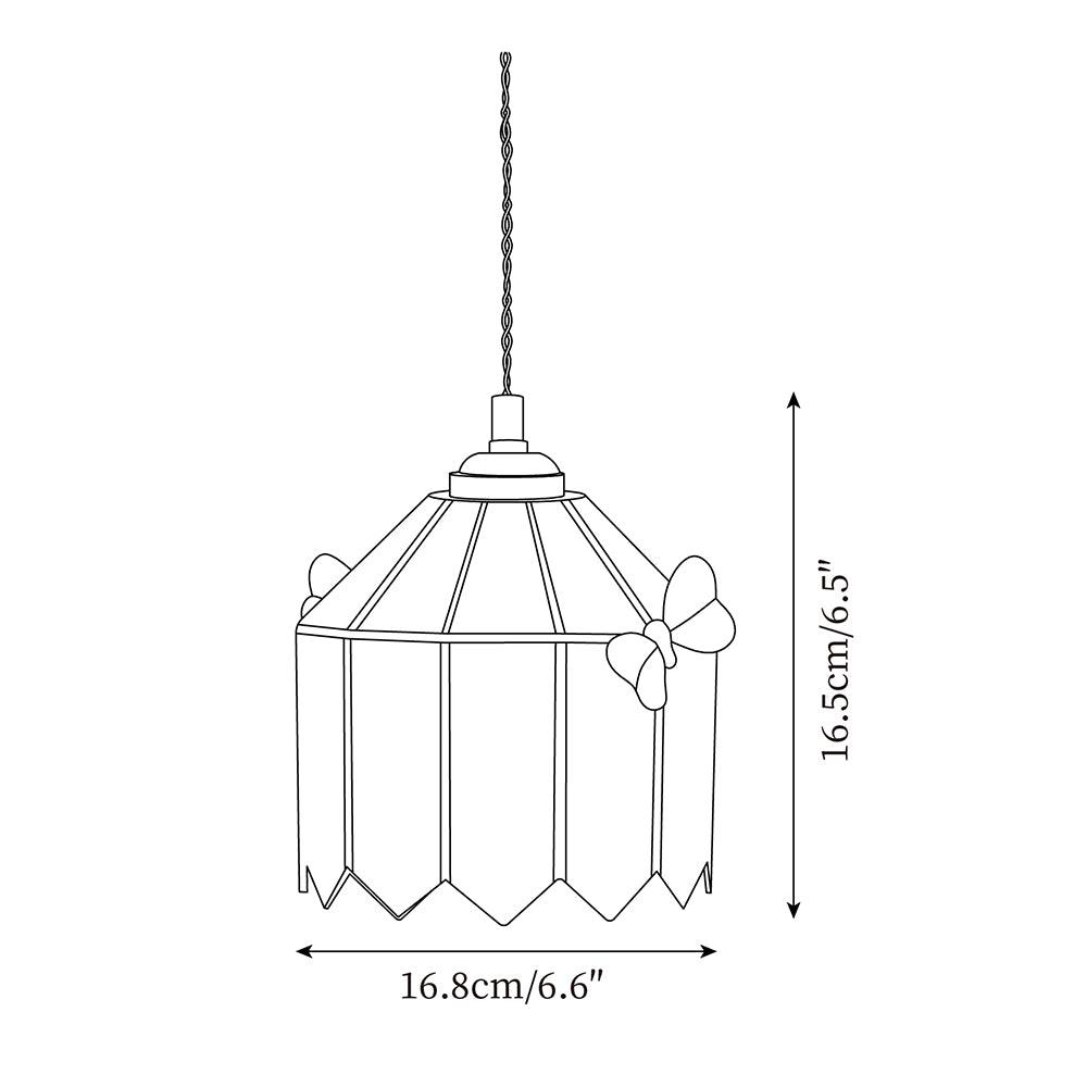 Briandy Tiffany Pendant Light Glass-Neutral Decor