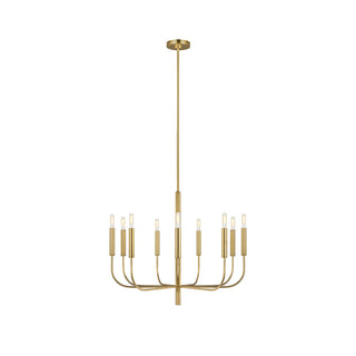 Olcarel Lustre Industriel Vintage En Métal Et Laiton