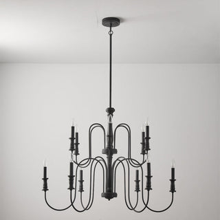Volo Lustre Métal Bois Luxe Postmoderne