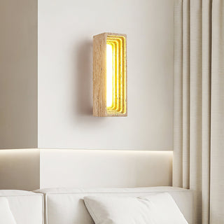 Siliq Applique Murale Travertin Beige Minimaliste Moderne