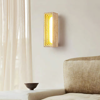 Siliq Applique Murale Travertin Beige Minimaliste Moderne