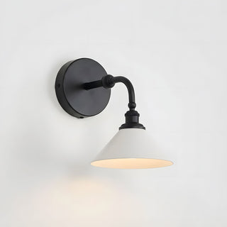 Dina Valerienne Applique Murale Minimaliste en Métal de Forme Cornue