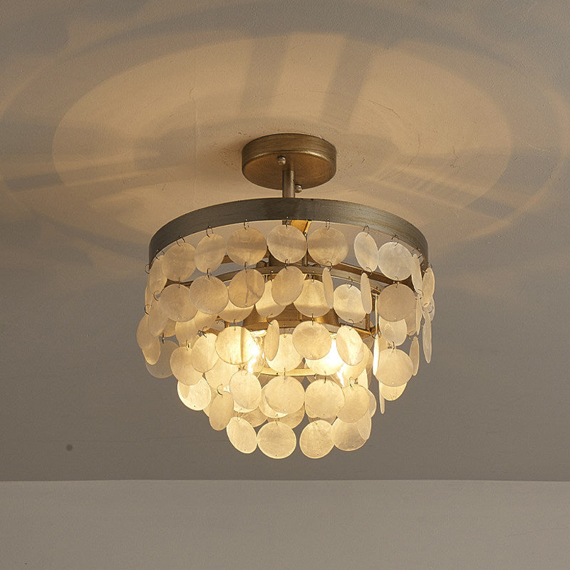 Lifestyle image showing the lamp's scale in a room.
