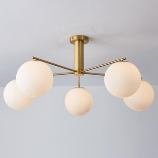 Lunara Luxe Glass Lustre