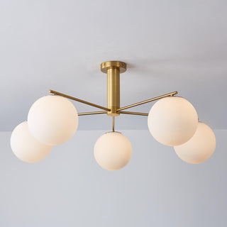 Lunara Luxe Glass Lustre
