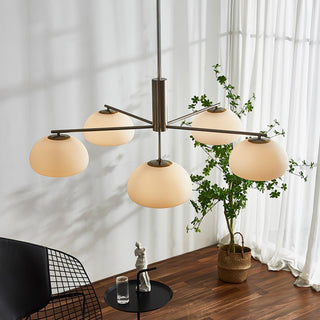 Lunara Luxe Glass Lustre