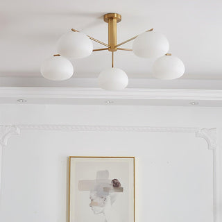 Lunara Luxe Glass Lustre