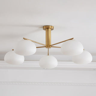 Lunara Luxe Glass Lustre