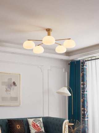 Lunara Luxe Glass Lustre