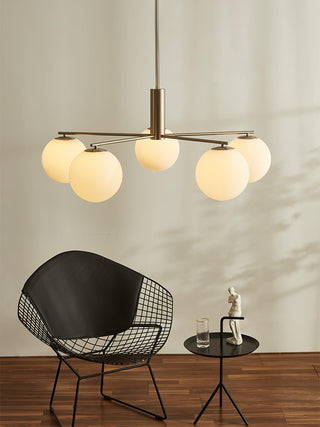 Lunara Luxe Glass Lustre