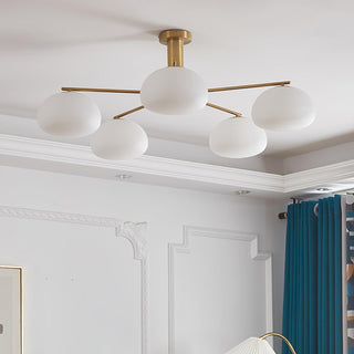 Lunara Luxe Glass Lustre