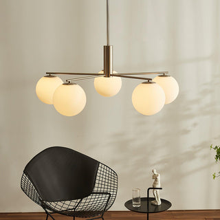 Lunara Luxe Glass Lustre