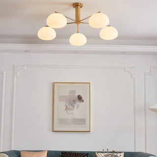 Lunara Luxe Glass Lustre