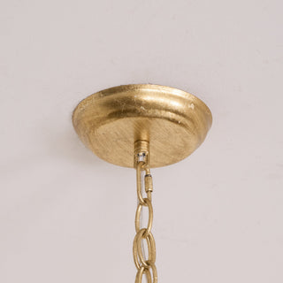 Hylite Suspension Lanterne Métal Doré Industrielle Vintage