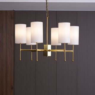 Ulcarisra Lustre en Tissu Vintage en Laiton