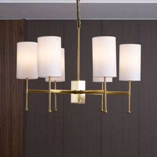 Ulcarisra Lustre en Tissu Vintage en Laiton