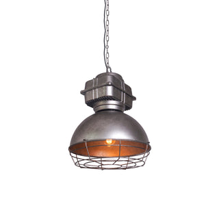Astra Suspension Métal Brillant Industrielle Vintage