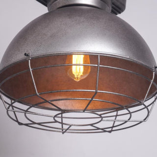 Astra Suspension Métal Brillant Industrielle Vintage