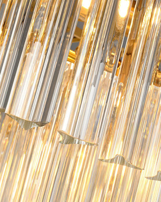 Ilsoris Lustre Postmoderne de Luxe en Cristal Brinicle