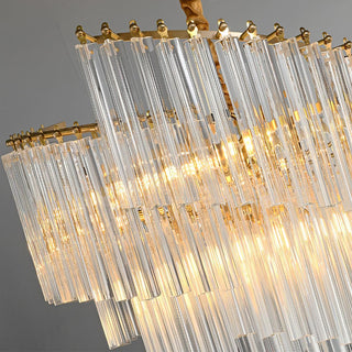 Ilsoris Lustre Postmoderne de Luxe en Cristal Brinicle