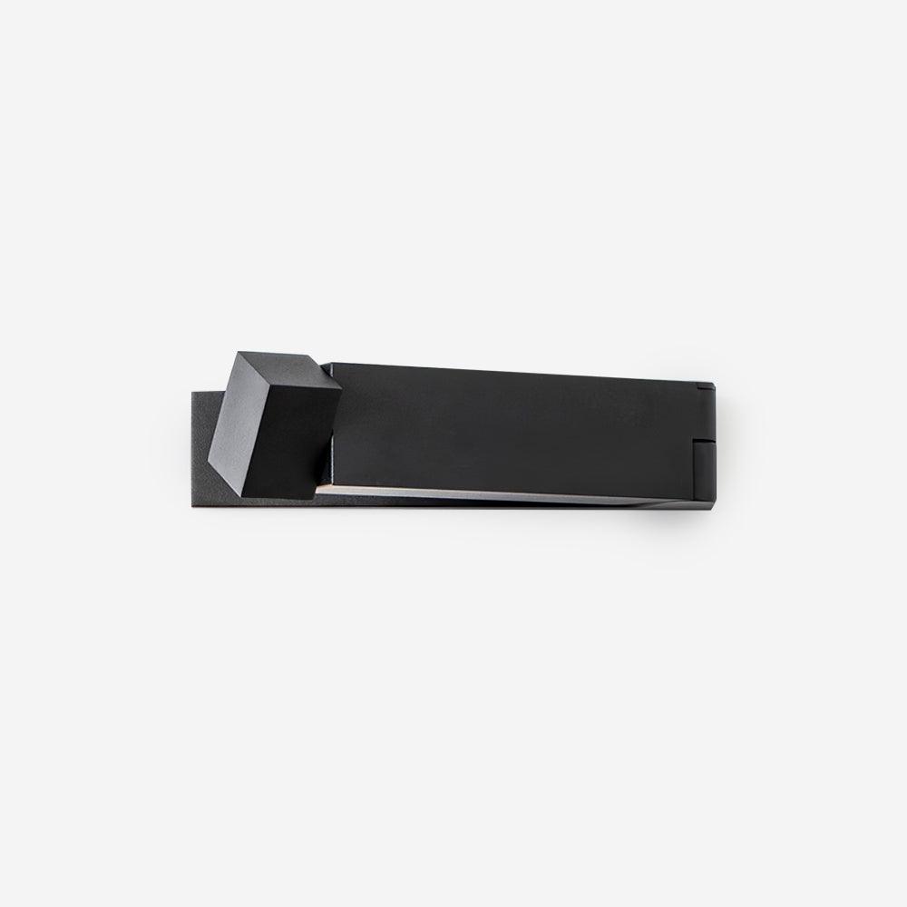 LED Wall Sconce Aluminum Alloy Body Matt Black Nickel Minimalist-Neutral Decor