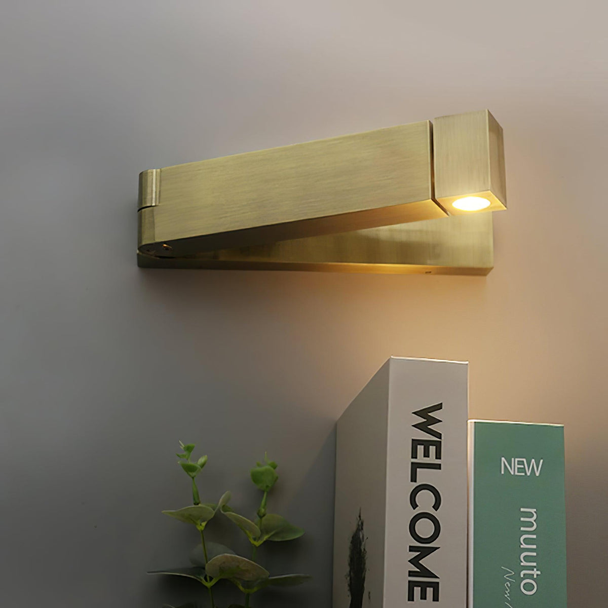 LED Wall Sconce Aluminum Alloy Body Matt Black Nickel Minimalist-Neutral Decor