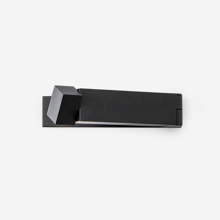 LED Wall Sconce Aluminum Alloy Body Matt Black Nickel Minimalist-Neutral Decor