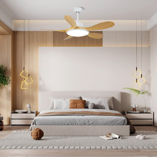 Plafonnier Ventilateur Tirenor en Bois