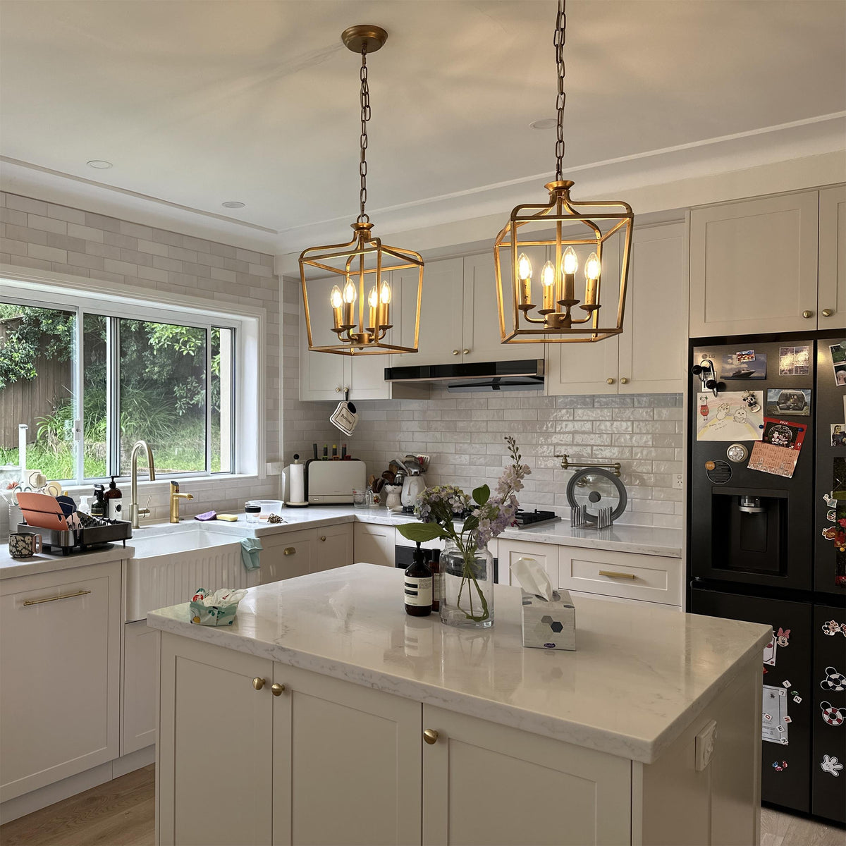 Lyra Lustre Cristal Cuivre Luxe Postmoderne