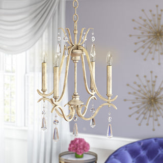 Lyra Lustre Cristal Cuivre Luxe Postmoderne