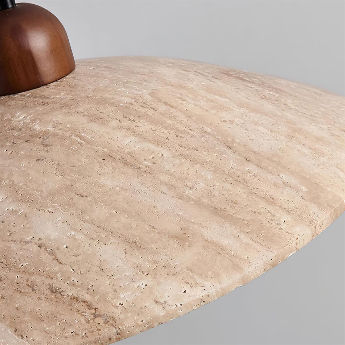Luxen Pendant Lamp Travertine Minimalist-Neutral Decor