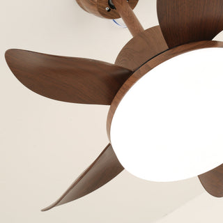 Plafonnier Ventilateur Alenya en Bois