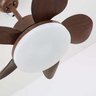 Plafonnier Ventilateur Alenya en Bois