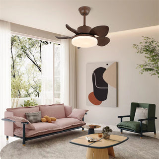 Plafonnier Ventilateur Alenya en Bois