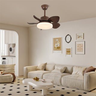 Plafonnier Ventilateur Alenya en Bois