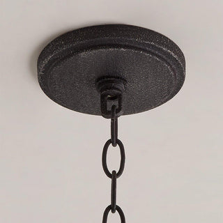Vela Lustre Métal Bois Élégance Premium