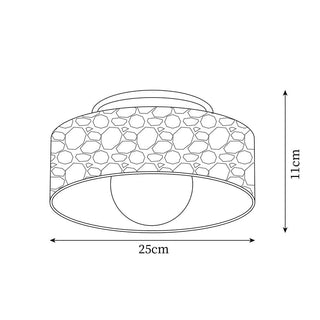 Brito Lustre Plafonnier Éco Chic Minimaliste-Luire