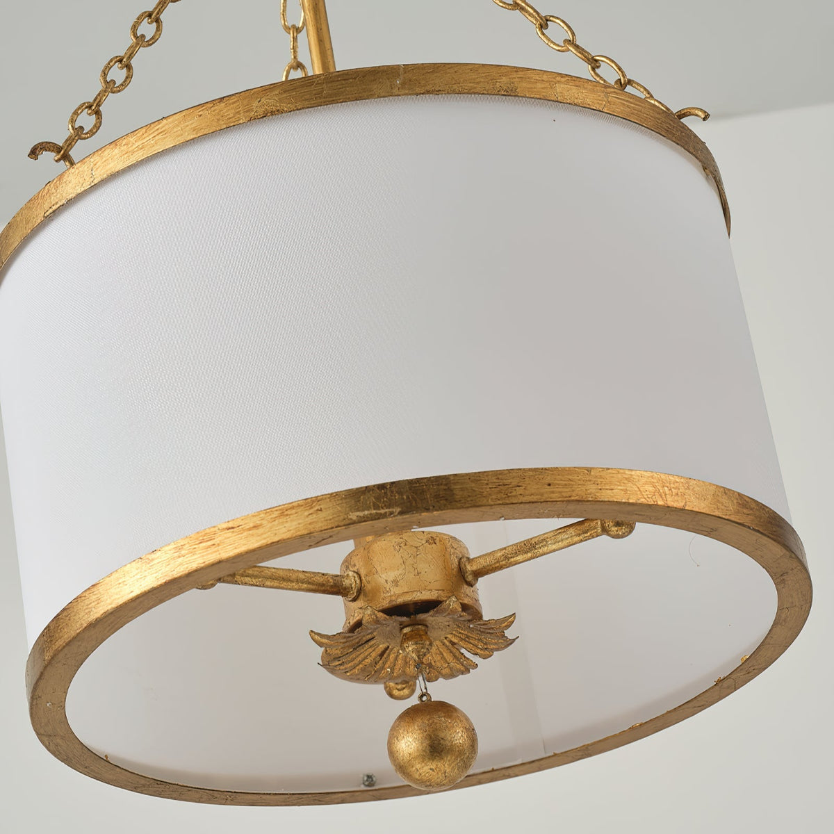 Helix Suspension Tambour Créativité Individuelle Tissu Métal