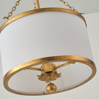 Helix Suspension Tambour Créativité Individuelle Tissu Métal
