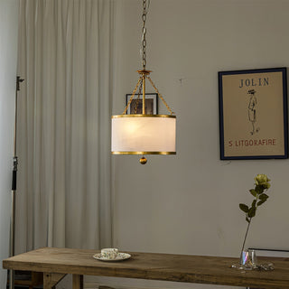 Helix Suspension Tambour Créativité Individuelle Tissu Métal