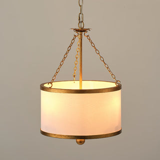 Helix Suspension Tambour Créativité Individuelle Tissu Métal
