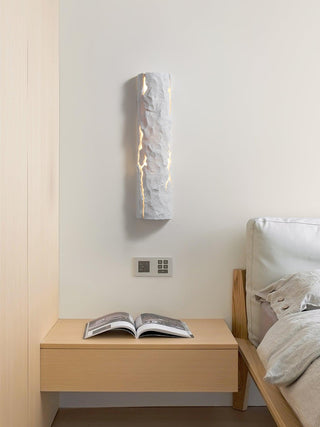 Lustra Lampe Murale Texture Écorce Rustique