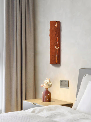Lustra Lampe Murale Texture Écorce Rustique