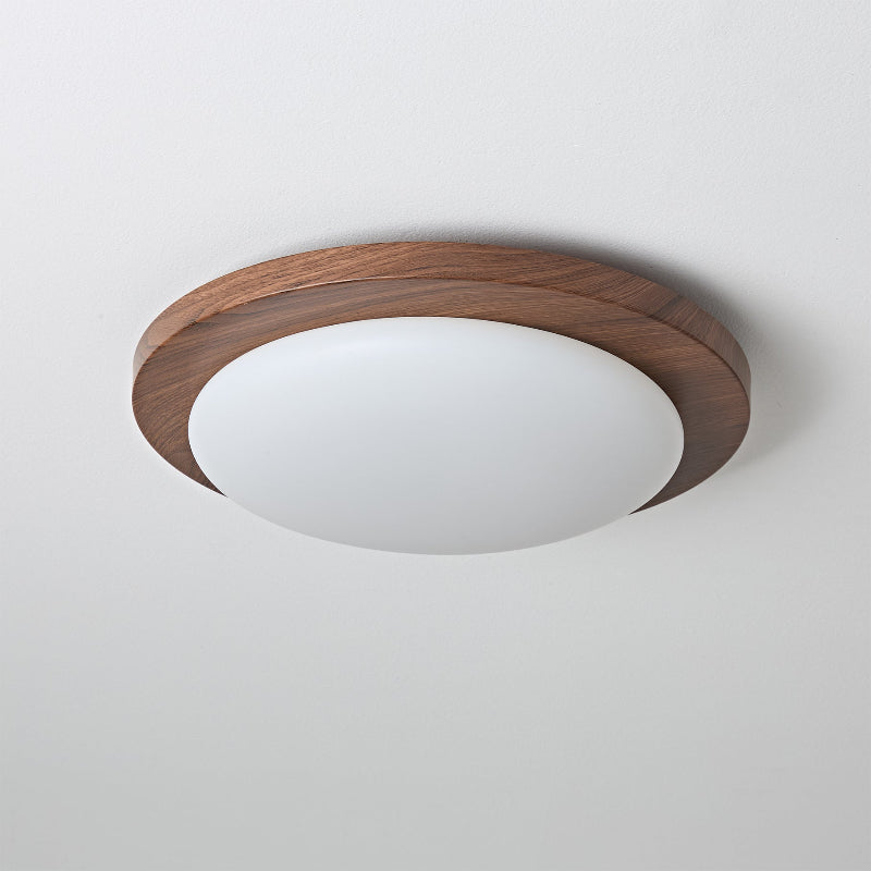 Bromo Ceiling Light illuminating a hallway.
